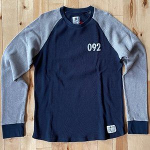 Men's Heavyweight Waffle Knit Crew Neck